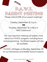 P.A.W.S. Begins September 23!